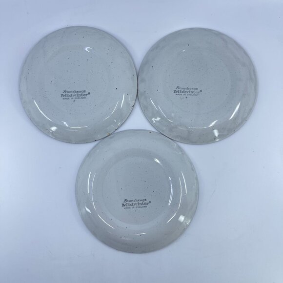 vintage stonehenge midwinter "wild oats" pattern cups and saucers set of 3 - Picture 6 of 7